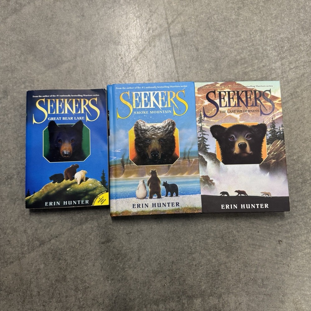 Seekers Lot of 3 Books #2-4 Great Bear Lake, Smoke Mountain